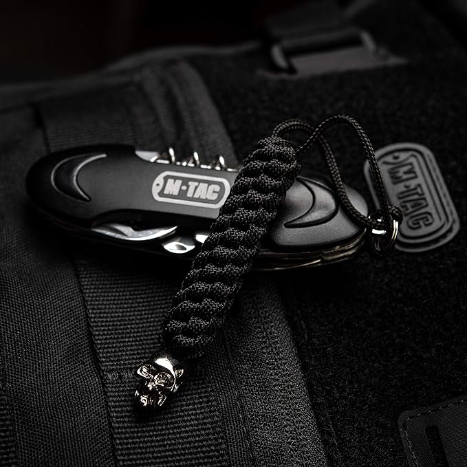 M-Tac Skull Knife Lanyard with Bead – Paracord Lanyard - Image 4