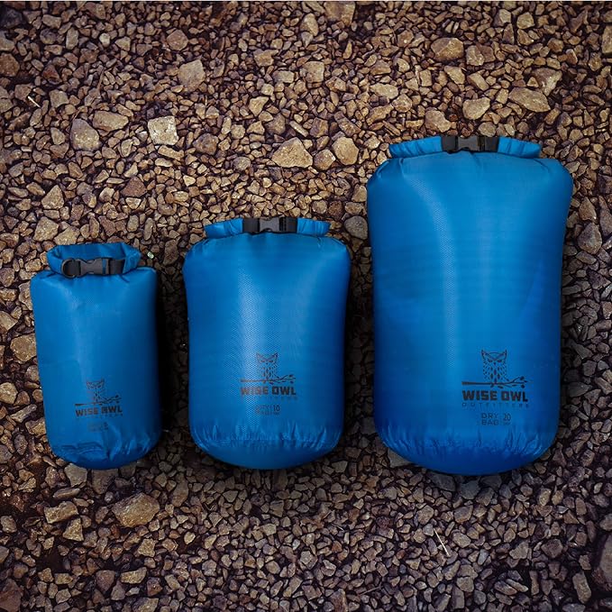 Wise Owl Outfitters Waterproof Dry Bag 3-Pack – Lightweight & Airtight - Image 7