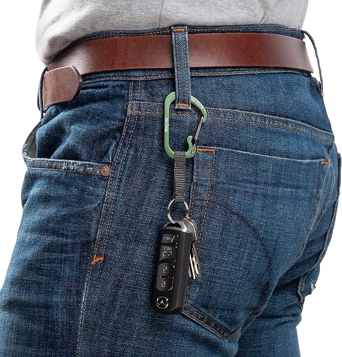 Nite IZE CSLAW3-08-R6 Locking Carabiner Keychain - Image 5
