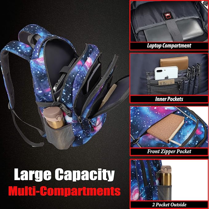 ProEtrade Extra Large Backpack Bookbag - Image 2