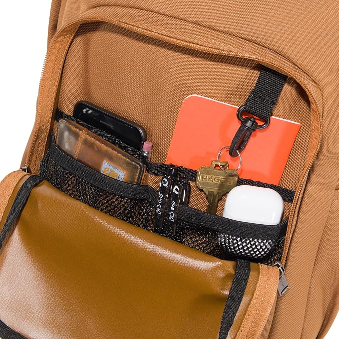Carhartt 25L Classic Laptop Daypack, Durable Water-Resistant Pack - Image 4