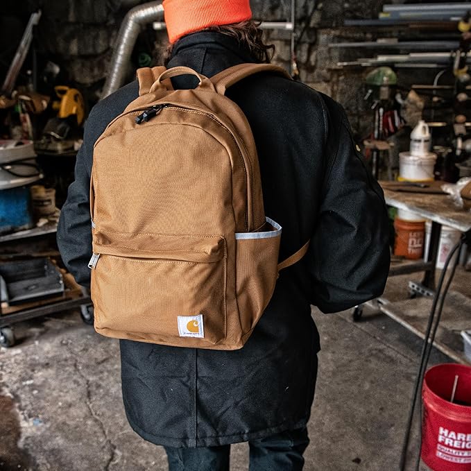 Carhartt 21L Classic Laptop Backpack, Water-Resistant Pack W/ 15" Laptop Sleeve - Image 6