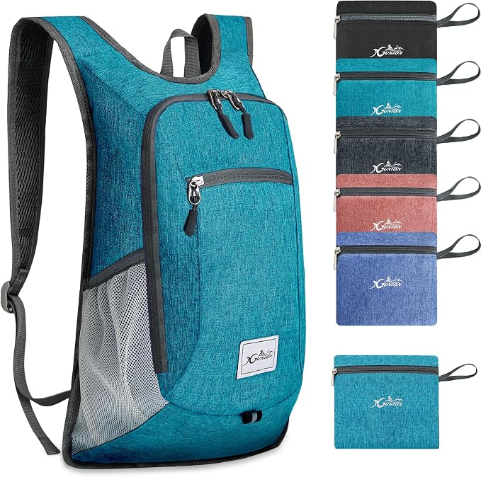 Xgunion Hiking Backpack 10L Small Travel Lightweight Daypack Foldable Hiking by XGUNION