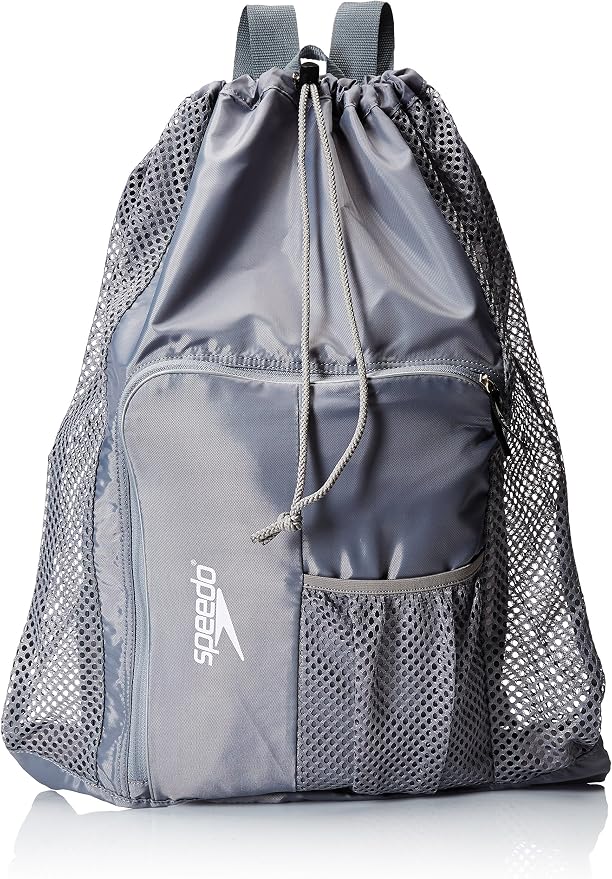 Speedo Unisex-Adult Drawstring Deluxe Ventilator Mesh Equipment Bag by Speedo