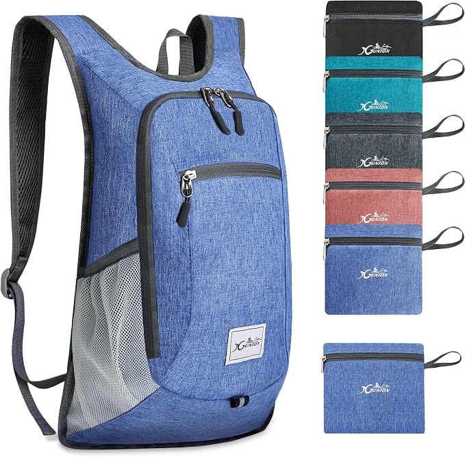 Xgunion Hiking Backpack 10L Small Travel Lightweight Daypack Foldable Hiking by XGUNION