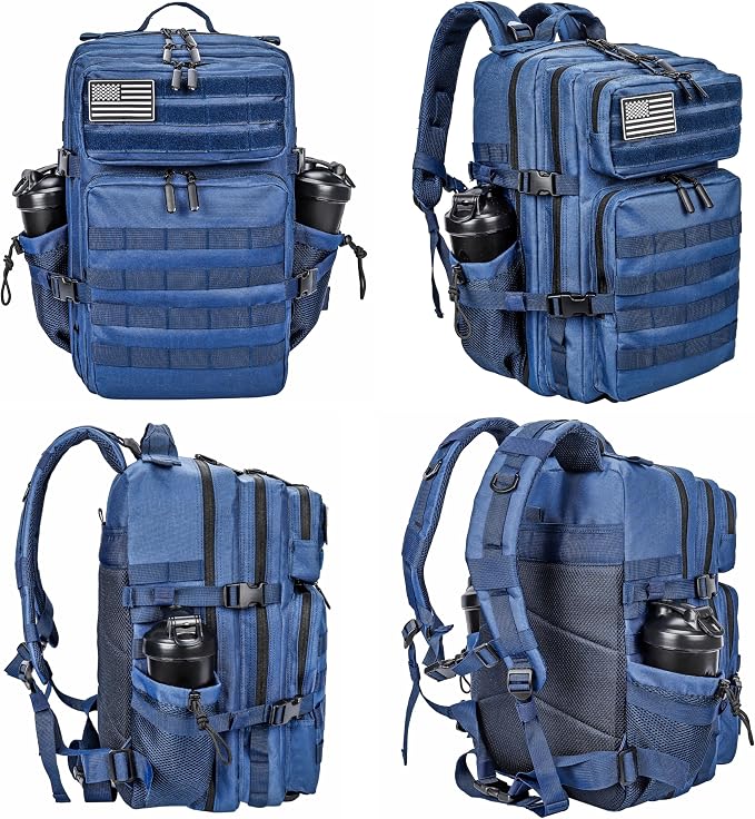 LHI Military Tactical Backpack for Men and Women 45L Army 3 Days Assault Pack - Image 3